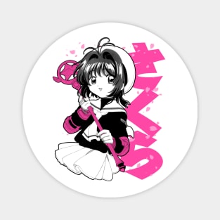 Sakura Bloom (black) Magnet